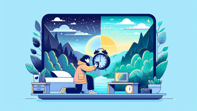 夜型　朝活