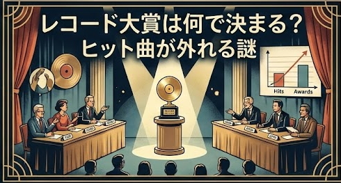 レコード大賞の選考基準は何？バズった曲が落ちる謎と裏側を深掘り！