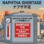 ナフサが足りなくなっている図